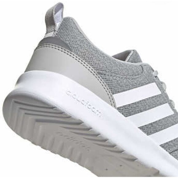 ADIDAS Sneakers Womens 6 Cloudfoam QT Racer Activewear Athletic Shoes Gray - Picture 4 of 13